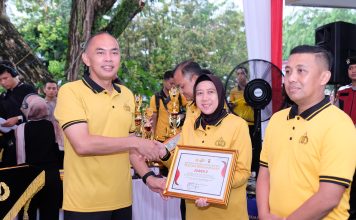 Polres Landak Borong Empat Penghargaan Ketahanan Pangan pada Hari Bhayangkara ke-80