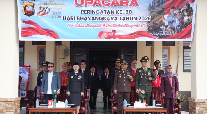 Semarak HUT Ke-80 Bhayangkara, Karolin Apresiasi Peran Vital Kepolisian di Daerah
