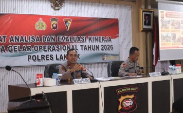Polres Landak Evaluasi Kinerja Triwulan II 2026, Perkuat Profesionalisme dan Pelayanan Publik