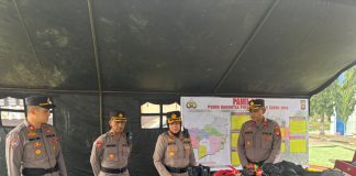 Kapolres Landak Pastikan Posko Karhutla Siaga, Hotspot Nihil