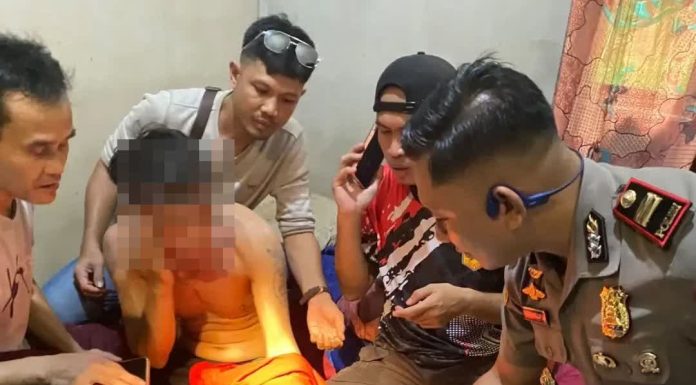 Sempat Hendak Kabur, Terduga Pengedar Sabu di Desa Tunang Ditangkap Polisi