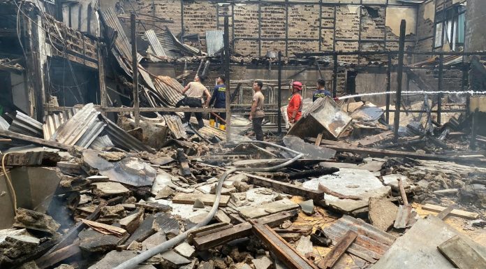 Kebakaran Empat Ruko di Ngabang, Dua Karyawan Meninggal Dunia