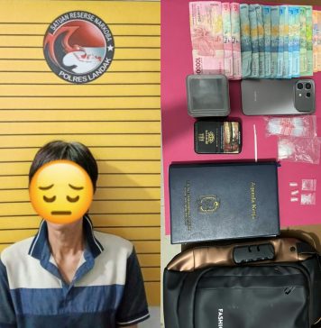 Satresnarkoba Polres Landak Amankan Pria di Menyuke, Sabu 1,18 Gram Disita