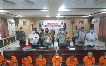 Premanisme, Senpi Hingga Prostitusi Tiga Kasus Menonjol Yang Ditangani Polres Landak Sepanjang Operasi Pekat Kapuas 2021
