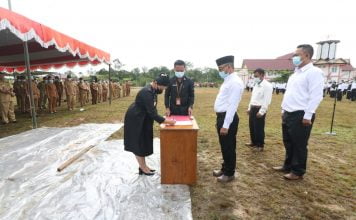 959 Anggota BPD se- Kabupaten Landak Dilantik