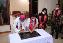 Pastoran Paroki Santo Paulus Mandor Diresmikan