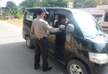 Gelar Operasi Yustisi Polsek Menyuke Masih Temukan Pengendara Abai Prokes