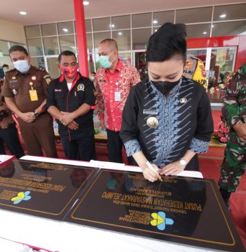 Resmikan 4 Puskesmas, Bupati Landak Minta Terus Tingkatkan Pelayanan Kepada Masyarakat