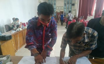 Pemkab Landak Fasilitasi Penegasan Batas Desa Sehe Lusur