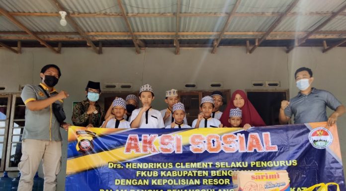 FKUB Bengkayang Serahkan Bantuan Paket Sembako di Tiga Panti Asuhan