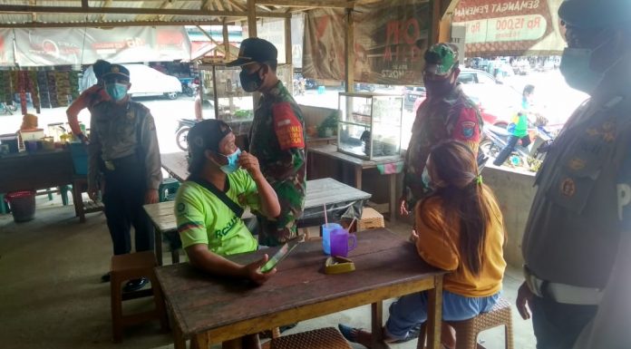 Terjaring Operasi Yustisi 10 Orang Pelanggar Prokes Diberi Sanksi Sosial