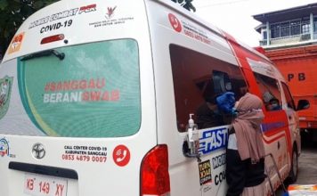Kontak Erat Dengan Pasien Positif Covid-19, 205 Orang Warga Sanggau Jalani Swab PCR