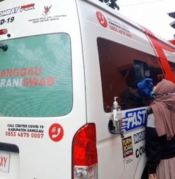 Kontak Erat Dengan Pasien Positif Covid-19, 205 Orang Warga Sanggau Jalani Swab PCR