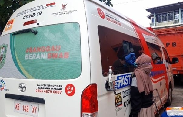 Kontak Erat Dengan Pasien Positif Covid-19, 205 Orang Warga Sanggau Jalani Swab PCR