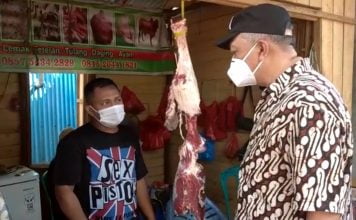 Jelang Idul Fitri Pemkab Bengkayang Sidak Pasar dan Posko Penyekatan di Pesisir Sungai Raya