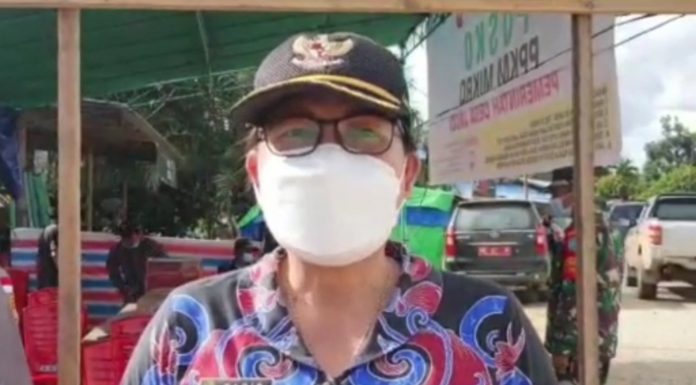 Antisipasi Penyebaran Covid-19 Akses Pintu Masuk Perbatasan RI- Malaysia di Jagoi Babang Diperketat