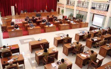 Banggar DPRD Bersama TAPD Pemkab Landak Gelar Rapat Gabungan Bahas LPJ APBD Tahun 2020
