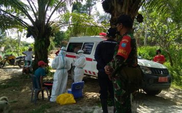Kontak Erat Dengan Pasien Covid-19, 41 Warga Desa Pakumbang Jalani Tes Swab