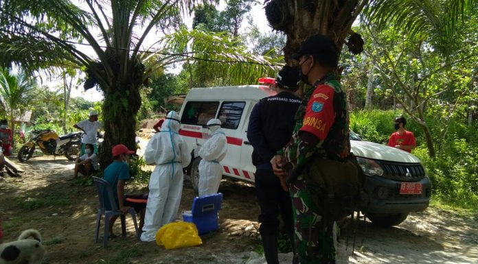 Kontak Erat Dengan Pasien Covid-19, 41 Warga Desa Pakumbang Jalani Tes Swab