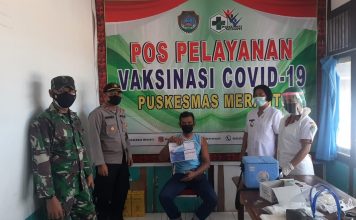 Lansia, Tenaga Pendidik dan Pegawai Instansi Pemerintah di Meranti Jalani Vaksinasi