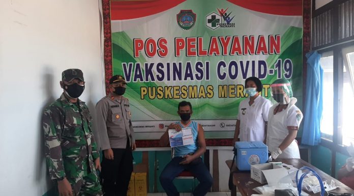 Lansia, Tenaga Pendidik dan Pegawai Instansi Pemerintah di Meranti Jalani Vaksinasi