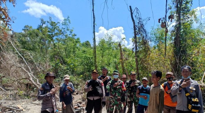 Tertibkan Aktivitas Peti di Sompak, Petugas Sita Sejumlah Alat Tambang dan Data Para Pekerja