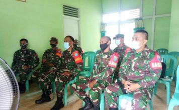 Babinsa Koramil 1201-09/Ikuti Workshop Pelatihan Petugas Tracer