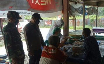 32 Orang Jalani Swab Random di Pahuman dan Paloan