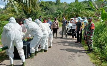Satatus Terkonfirmasi Covid-19 Dua Warga Sengah Temila Meningal Dunia