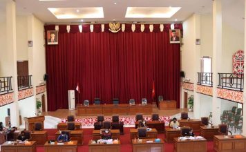 Banggar DPRD Landak Bersama TAPD Gelar Rapat Gabungan Bahas Rancangan KUA PPAS APBD Tahun Anggaran 2022