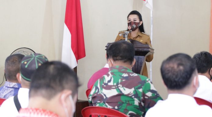 Bupati Landak Launching Kampung Tangguh Anti Narkoba