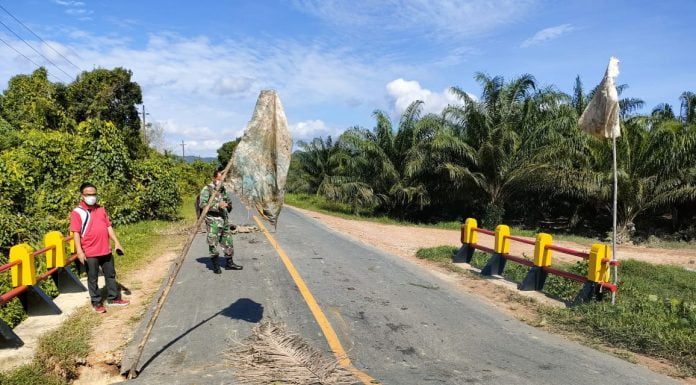 Jembatan Penghubung di Menjalin Amblas, Warga Diminta Berhati-Hati Melintas