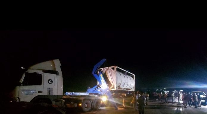 Liquid Oksigen Dari Malaysia Tiba di Kalbar Melalui PLBN Entikong