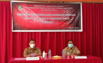 Pemkab Landak Gelar Bimtek Kemudahan Berusaha