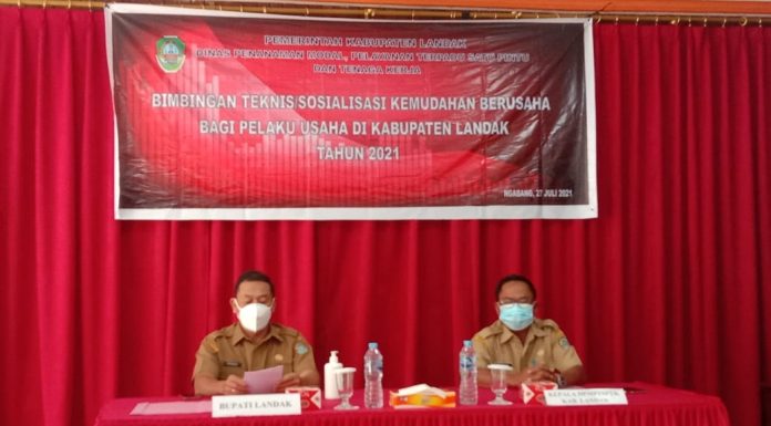 Pemkab Landak Gelar Bimtek Kemudahan Berusaha
