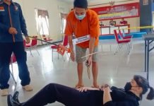 Rekontruksi Kasus Percobaan Pembunuhan di Sekadau, Tersangka Peragakan 30 Adegan