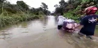 Banjir Rendam Sejumlah Desa di Jelai Hulu