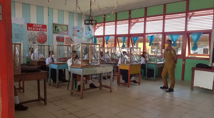 Sekolah di Landak Kembali Buka Pembelajaran Tatap Muka Terbatas