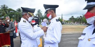 Lantik 91 Kepala Desa Terpilih, Ini Pesan Bupati Ketapang Martin Rantan