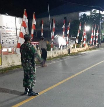 Tak Kenal Waktu, Sinergisitas TNI dan Polri Terus Ajak Warga Disiplin Prokes