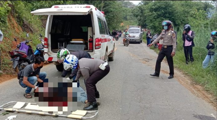 Kecelakaan di Dusun Bintang Renggut Nyawa Pengendara Sepeda Motor, Satu Korban Lainnya Alami Cedera