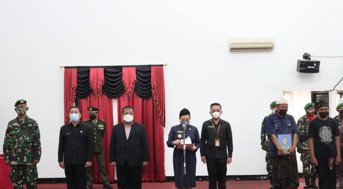 Ketua DPRD Landak: Seluruh Jajaran DPRD Landak Turut Berduka Gugurnya Praka Ida Bagus Putu Suwarman