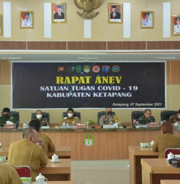 Pemkab Ketapang Gelar Rapar Analisis dan Evaluasi Satgas Covid-19