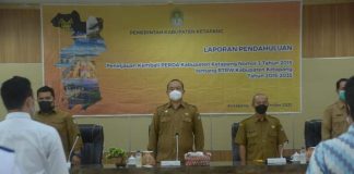 Sekda Ketapang Pimpin Rapat Peninjauan Perda Nomor 3 Tahun 2015 Tentang RTRW