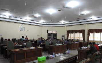 Raperda Perubahan APBD 2021, Komisi B Bersama Mitra Kerja Gelar Rapat Kerja