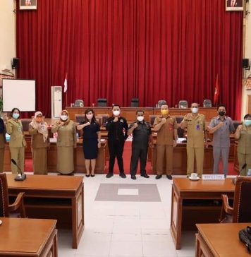 Komisi C DPRD Landak Bersama Dinas SP3AKB Gelar Rapat Bahas Perubahan APBD 2021