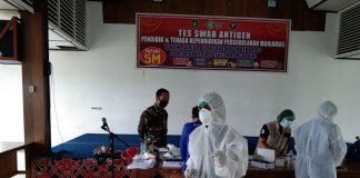 131 Tenaga Pendidik dan Staf Persekolahan Maniamas Jalani Test Swab Antigen, 2 Reaktif