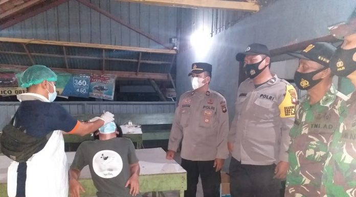 Kesadaran Terapkan Prokes Kurang, Satga Covid-19 Mandor Gelar Operasi Yustisi Jaring 30 Pelanggar