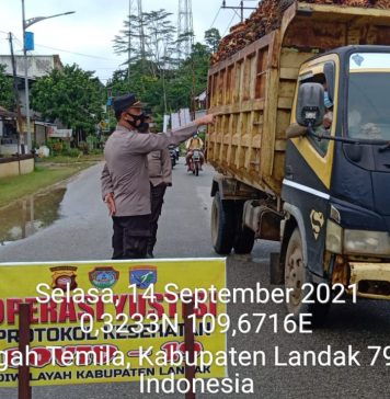 Truk Bermuatan Tanpa Jaring Pengaman Akan Ditindak