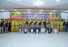 Bupati Ketapang Lepas Tim Persikat Untuk Berkompetisi di Liga 3 Zona Kalbar
